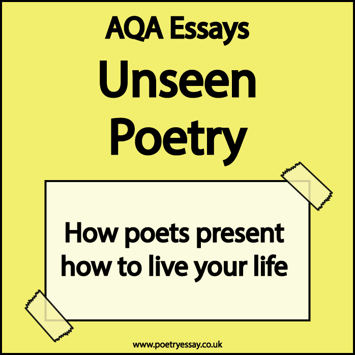 unseen poem essay